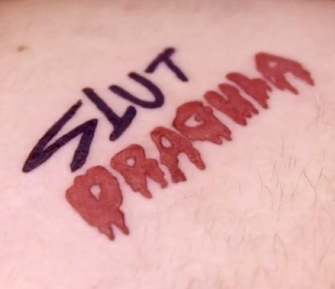 Slut Dragula Tattoo (3 pcs)