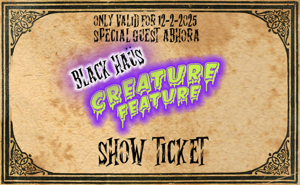 Creature Feature Titan Viewing Party Ticket Special Guest Abhora